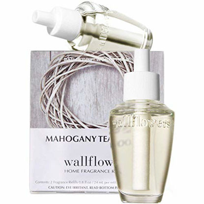 Picture of Bath & Body Works Mahogany Teakwood Wallflowers Home Fragrance Refills, 2-Pack (1.6 fl oz total)
