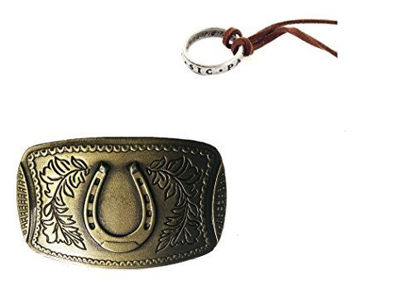 Picture of Drake's Ring Necklace and Belt Buckle Combo from Uncharted 3 Collectors Edition