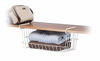 Picture of Whitmor White Wire Shelf Basket