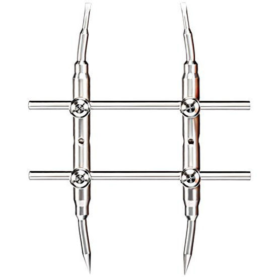 Picture of Neewer Professional Curved Tips DSLR Camera Lens Spanner Wrench Repairing Opening Tool Stainless Steel for Most DSLR Cameras