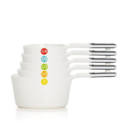 Picture of OXO Good Grips 6-Piece Plastic Measuring Cups- White
