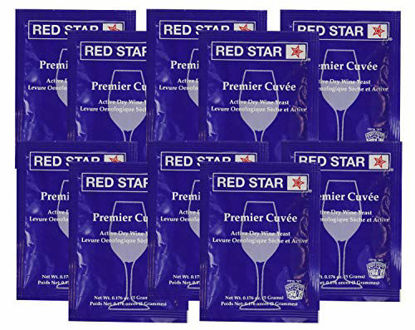 Picture of Red Star RS-Cuveex10 Premier Cuvee Yeast 10 Packets