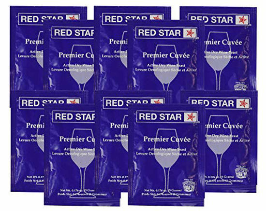 Picture of Red Star RS-Cuveex10 Premier Cuvee Yeast 10 Packets