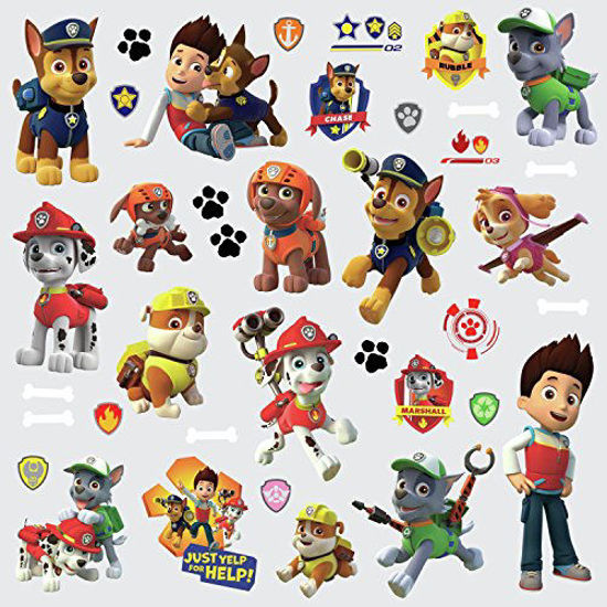 GetUSCart- RoomMates Paw Patrol Peel And Stick Wall Decals