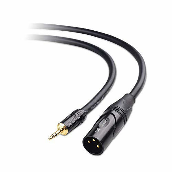 Picture of Cable Matters (1/8 Inch) 3.5mm to XLR Cable (XLR to 3.5mm Cable) Male to Male 6 Feet
