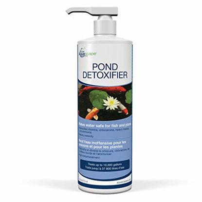 Picture of Aquascape Pond Detoxifier Water Treatment, Makes Tap Water Safe, 16-Ounce Bottle | 98877