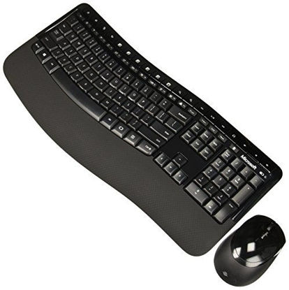 Picture of Microsoft Wireless Comfort Desktop 5050 (PP4-00001), Black