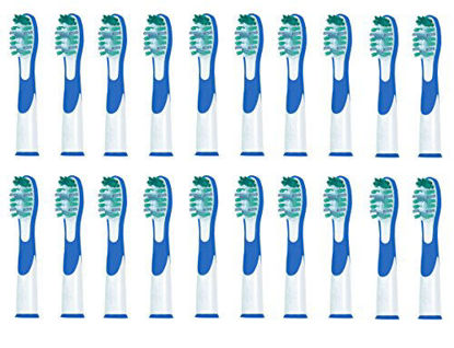 Picture of Littlebird4 Gerenic Toothbrush Heads Compatible with Braun Oral B Sonic Complete & Vitality Sonic (20)