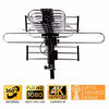 Picture of [Newest 2020] Five Star Outdoor Digital Amplified HDTV Antenna - up to 200 Mile Long Range,Directional 360 Degree Rotation,HD 4K 1080P FM Radio, Supports 5 TVs Plus Installation Kit and Mounting Pole