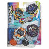Picture of BEYBLADE Burst Rise Hypersphere Dual Pack Dusk Balkesh B5 and Right Artemis A5 -- 1 Left-Spin and 1 Right-Spin Battling Top Toy, 8 and Up