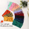Picture of 16PCS Baby Nylon Headbands Hairbands Hair Bow Elastics for Baby Girls Newborn Infant Toddlers Kids