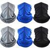 Picture of 6 Pieces Summer UV Protection Face Clothing Neck Gaiter Scarf Sunscreen Breathable Bandana