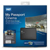 Picture of WD My Passport Cinema 1TB, 4K UHD Preloaded Movie Storage (WDBZKS0010BBK-NESN)