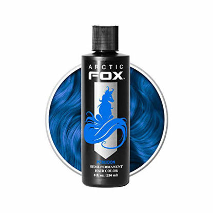 Picture of Arctic Fox Vegan and Cruelty-Free Semi-Permanent Hair Color Dye (8 Fl Oz, POSEIDON)