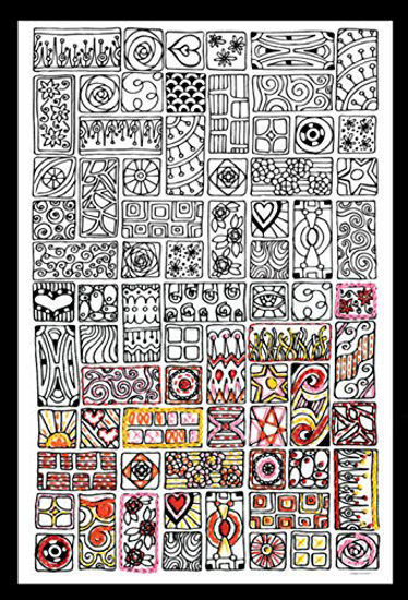 Picture of Tobin Zenbroidery Stamped Embroidery 10"X16"-Cubist