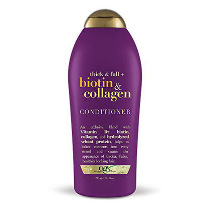 Picture of OGX Thick & Full + Biotin & Collagen Conditioner, Salon Size, 25.4 Fl Oz