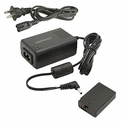 Picture of Kapaxen ACK-E10 (UL Listed) AC Power Adapter Kit for Canon EOS Rebel T3, T5, T6, T7, T100, Kiss X50, Kiss X70, EOS 1100D, 1200D, 1300D, 2000D, 4000D Digital Cameras