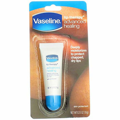 Picture of Vaseline Lip Therapy Advanced Formula 0.35 oz (Pack of 9)