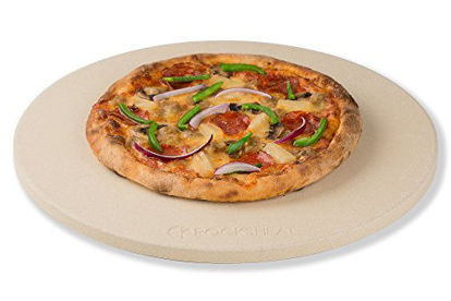 Picture of K ROCKSHEAT 14.2"x 0.6" Round Cordierite Pizza Stone