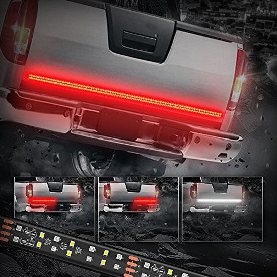 GetUSCart- MICTUNING 60 Inch 2-Row LED Truck Tailgate Light Bar Strip ...