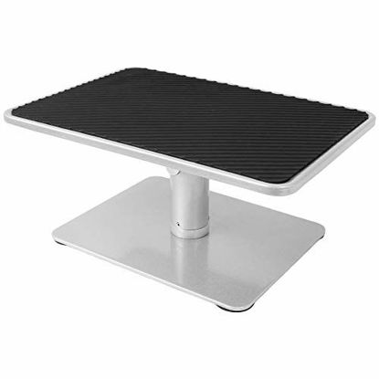 Picture of VIVO Universal Height Adjustable Ergonomic Computer Monitor and Laptop Riser Tabletop Desk Stand STAND-V000S