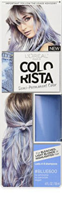 Picture of L'Oreal Paris Colorista Semi-Permanent Hair Color for Light Bleached or Blondes, Blue