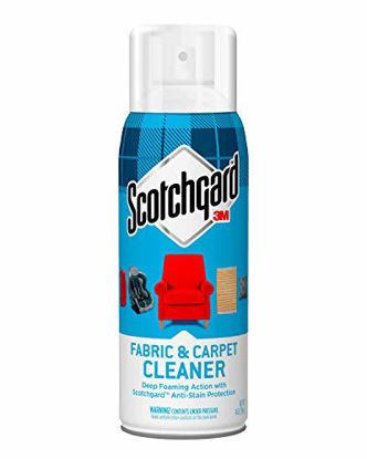 Picture of Scotchgard Fabric & Carpet Cleaner, Deep Foaming Action with Scotchgard Anti-Stain Protection, 14 Ounces, Blue Cleaner (7100096524)