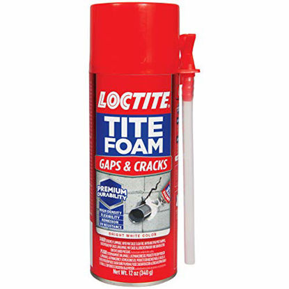 Picture of Loctite TITE FOAM Insulating Foam Sealant, Gaps & Cracks, 12-Ounce Can (Packaging may vary)