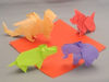 Picture of [Taro's Origami Studio] Large 9.5 Inch One Sided 50 Colors 60 Sheets Square Easy Fold Premium Japanese Paper for Beginner (Gold and Silver Included)