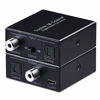 Picture of Optical to Coax, Tendak Optical SPDIF Toslink to Coaxial and Coaxial to Optical SPDIF Toslink Bi-Directional Swtich Digital Audio Converter Splitter Adapter