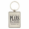 Picture of Commit To The Lord Proverbs 16:3 Black Metal Keychain Keyring Accessory for Women