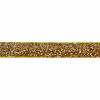 Picture of YYCRAFT 5 Yards Glitter 5/8" Elastic Ribbon for Hair Ties Headbands (Gold)