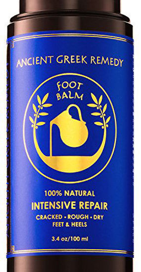 Picture of Organic Foot Cream, Dry Feet Moisturizer, Cracked Heel Treatment, Soft Feet Balm, Rough Foot Care Kit, Athletes Foot Lotion, Foot Peel Soften and Eliminator Mask, Callus Remover for Itchy Feet Repair