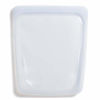 Picture of Stasher 100% Silicone Food Grade Reusable Storage Bag, Clear (1/2 Gallon) | Plastic Free Lunch Bag | Cook, Store, Sous Vide, or Freeze | Leakproof, Dishwasher-Safe, Eco-friendly, Non-Toxic | 64.2 Oz