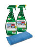 Picture of Turtle Wax 50834 1-Step Wax & Dry-26 oz. Double Pack with Microfiber Towel, 52. Fluid_Ounces, 2 Pack