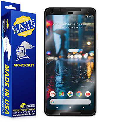 Picture of ArmorSuit MilitaryShield [Case Friendly] Screen Protector for Google Pixel 2 XL - Anti-Bubble HD Clear Film