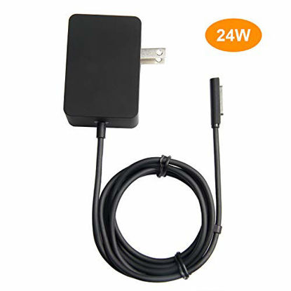 Picture of 24W 12V 2A AC Adapter for Microsoft Surface RT Surface Pro 1 and Surface 2 1512 1513 1516 1572 Charger