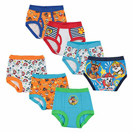 Picture of Nickelodeon Toddler Boys' Paw Patrol 3pk Training Pants and 4pk Briefs,PAW multi,4T