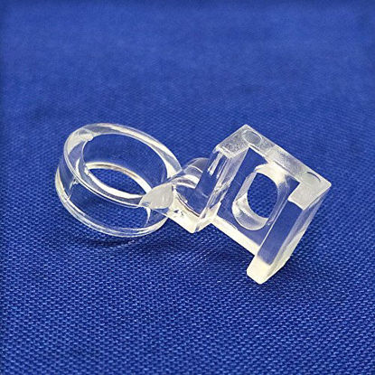 Picture of YEQIN Low Shank Clarity Clear Ruler Patchwork Sewing Presser Foot 1/4" Quilting Fits Singer,Brother,Janome New Home,Elna,Viking,White,Toyota,Pfaff.etc