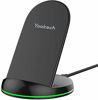 Picture of Yootech Wireless Charger Qi-Certified 10W Max Wireless Charging Stand, Compatible with iPhone SE 2020/11 Pro Max, Galaxy S21/S20/Note 10 Plus/S10/S10 Plus(No AC Adapter)