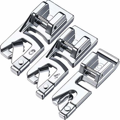 Picture of Narrow Rolled Hem Sewing Machine Presser Foot Set Suitable for Household Multi-Function Sewing Machines 3 mm, 4 mm and 6 mm (3)
