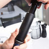 Picture of Vacu Vin Wine Saver Pump with 2 x Vacuum Bottle Stoppers - Black (Black with 2 wine stoppers)