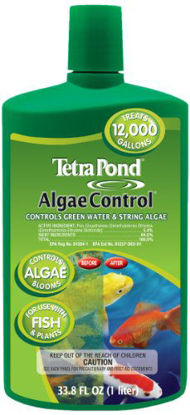 Picture of TetraPond Algae Control Treatment For Use With Fish & Plants, 33.8-Ounce