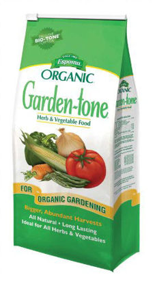 Picture of Espoma Garden-Tone Plant Food, Natural & Organic Fertilizer for an Abundant Harvest, 4 lb, Pack of 1