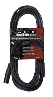 Picture of Audix Cbl-20 20ft. XLR-XLR Microphone Cable
