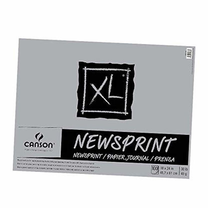 Picture of Canson Biggie Newsprint Pad - 18 x 24 Inches - 100 Sheet Pad