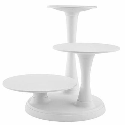 Picture of Wilton Pillar Style 3-Tier Cupcake, Dessert, and Cake Stand