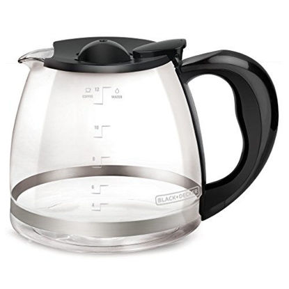 Picture of BLACK+DECKER 12-Cup Replacement Carafe with Duralife Construction, Glass,