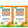 Picture of TheraBreath Dry Mouth Lozenges with ZINC, Flavor, 100 Lozenges, Mandarin Mint, 200 Count (Pack of 2)