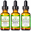 Picture of Anti Aging Serum 3-Pack for Face - Vitamin C Serum, Retinol Serum, Hyaluronic Acid Serum - Face Serum Full Regimen